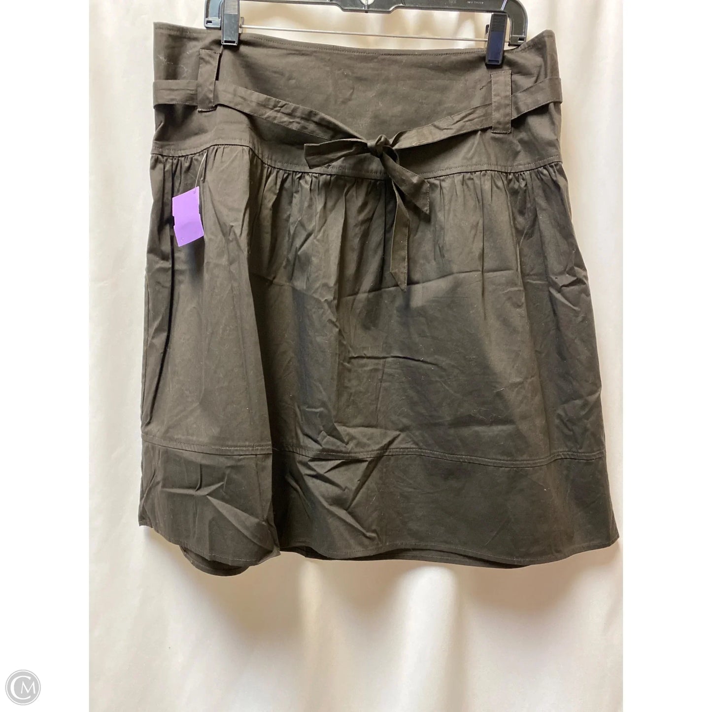 Skirt Midi By Clothes Mentor In Brown, Size: 18