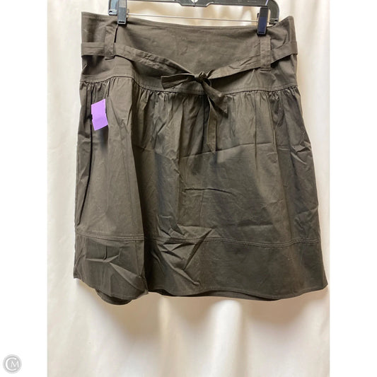 Skirt Midi By Clothes Mentor In Brown, Size: 18