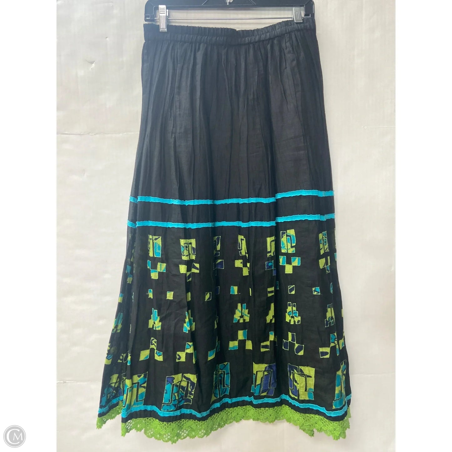 Skirt Maxi By Choices In Black, Size: M
