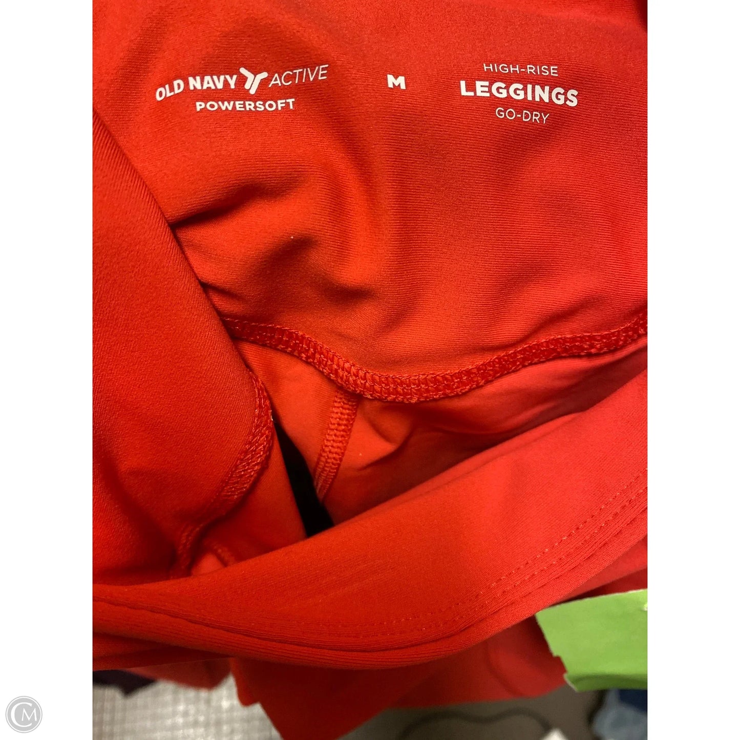 Athletic Leggings By Old Navy In Pink, Size: M