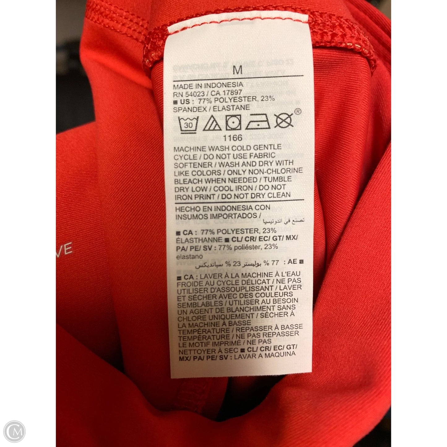 Athletic Leggings By Old Navy In Pink, Size: M