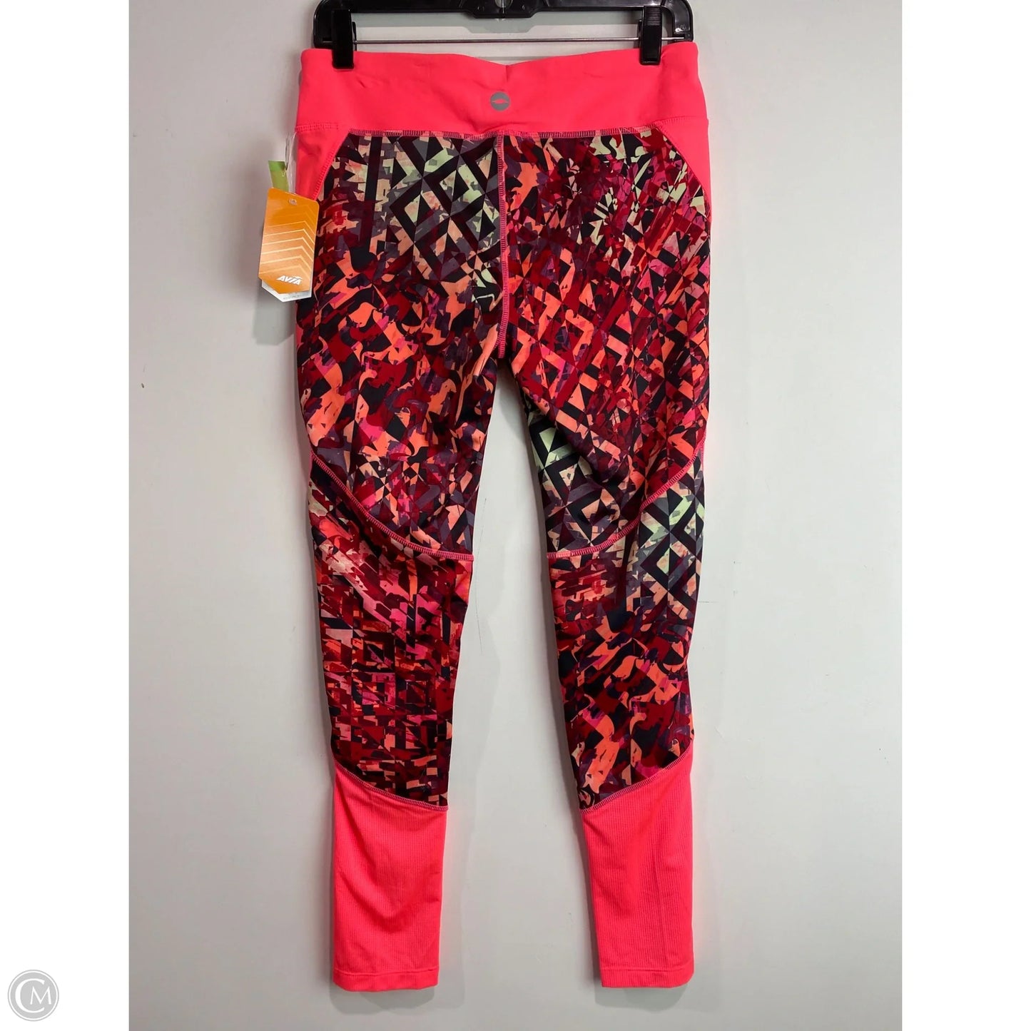 Athletic Leggings By Avia In Pink, Size: M