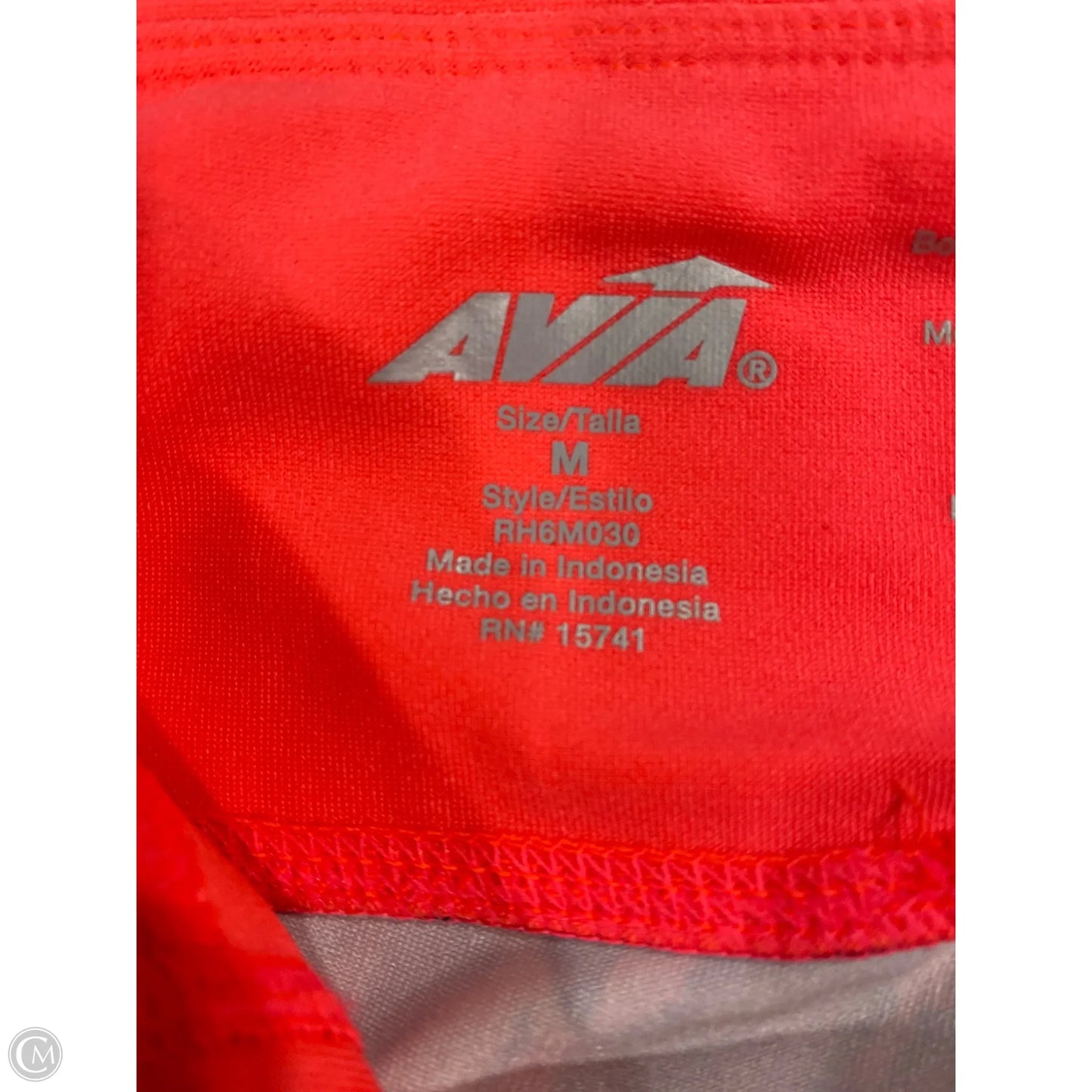 Athletic Leggings By Avia In Pink, Size: M