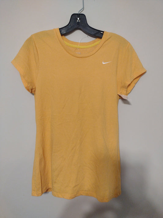 Athletic Top Short Sleeve By Nike  Size: M