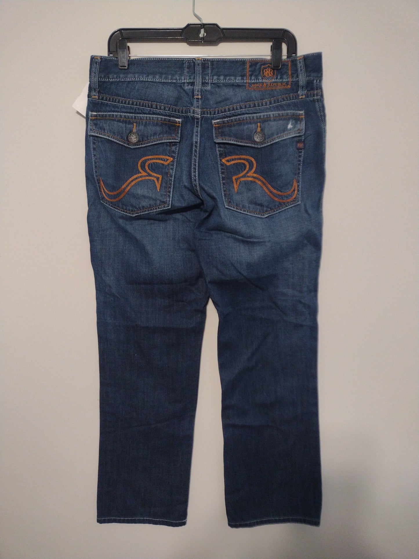 Jeans Straight By Rock And Republic  Size: 14