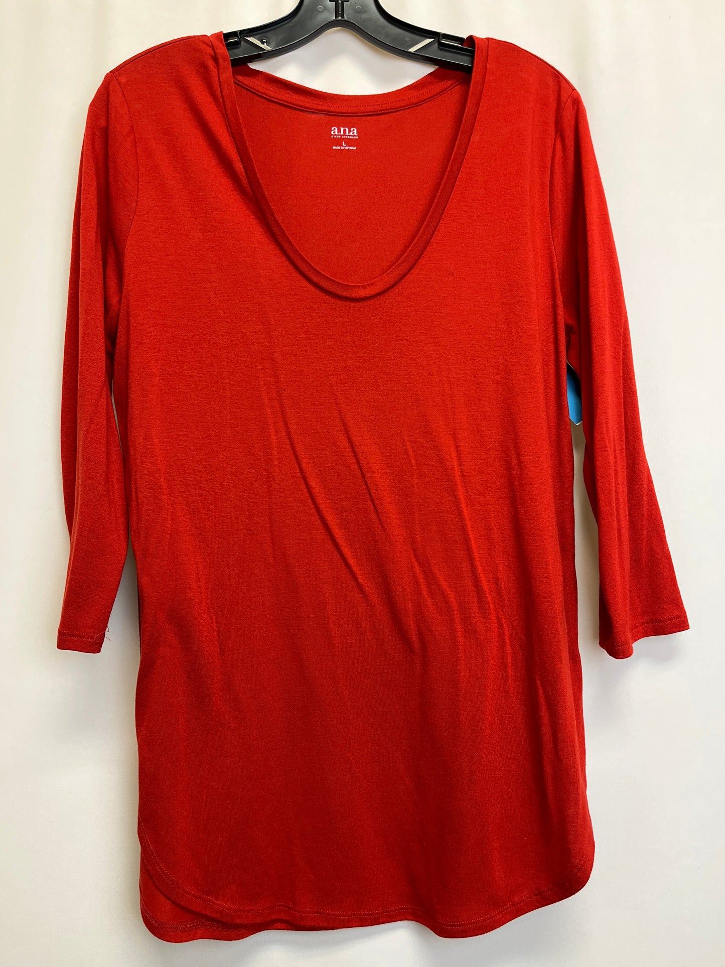 Top Long Sleeve By Ana  Size: L