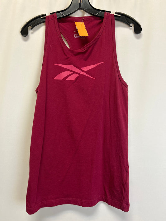 Athletic Tank Top By Reebok  Size: S