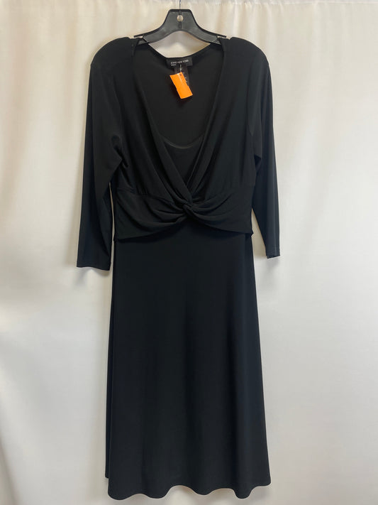 Dress Casual Midi By Jones New York  Size: L