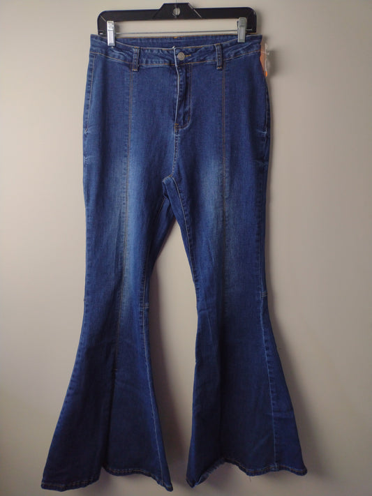 Jeans Flared By Peach Love Cream California  Size: L