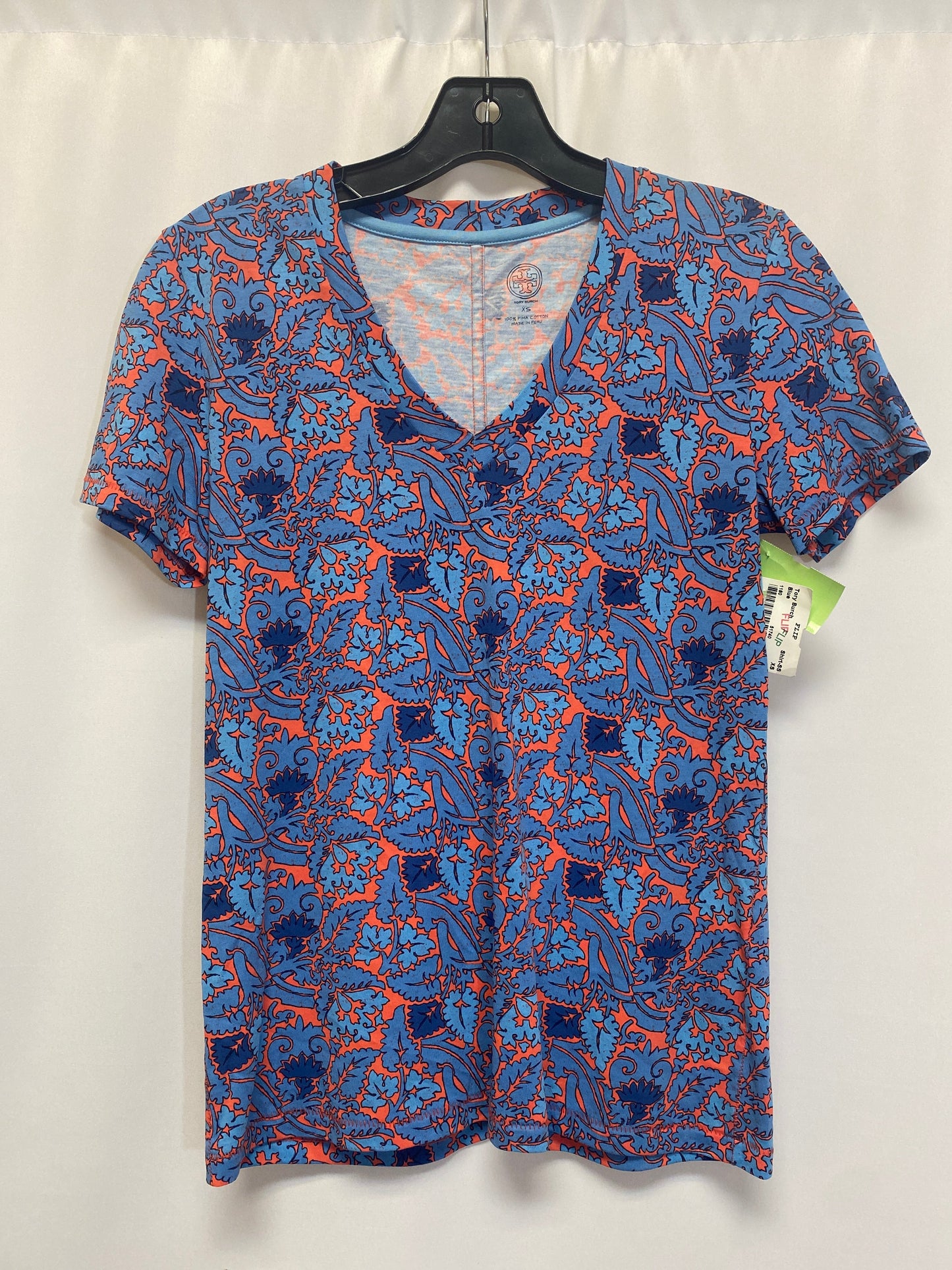 Top Short Sleeve By Tory Burch  Size: Xs