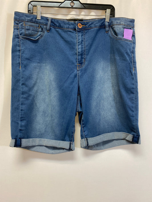 Blue Denim Shorts Clothes Mentor, Size 20