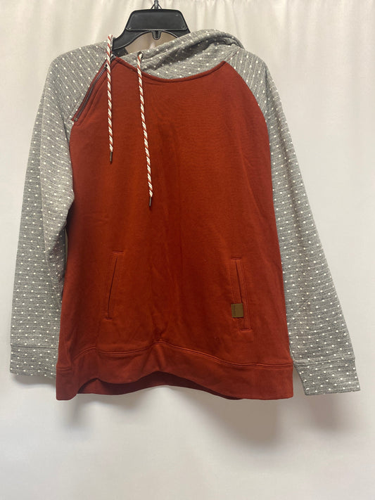 Brown Top Long Sleeve Maurices, Size L