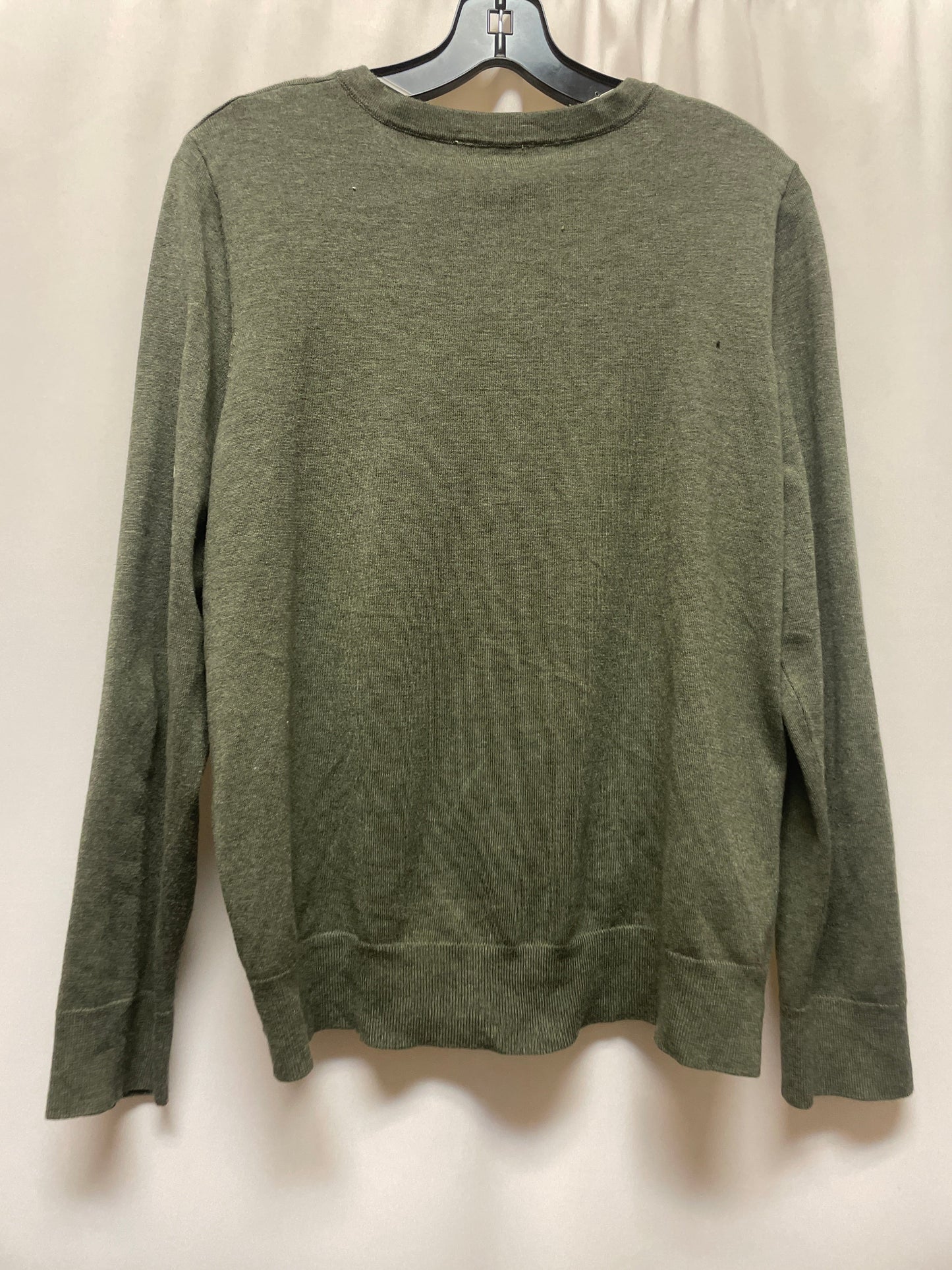 Cardigan By Time And Tru In Green, Size: Xl