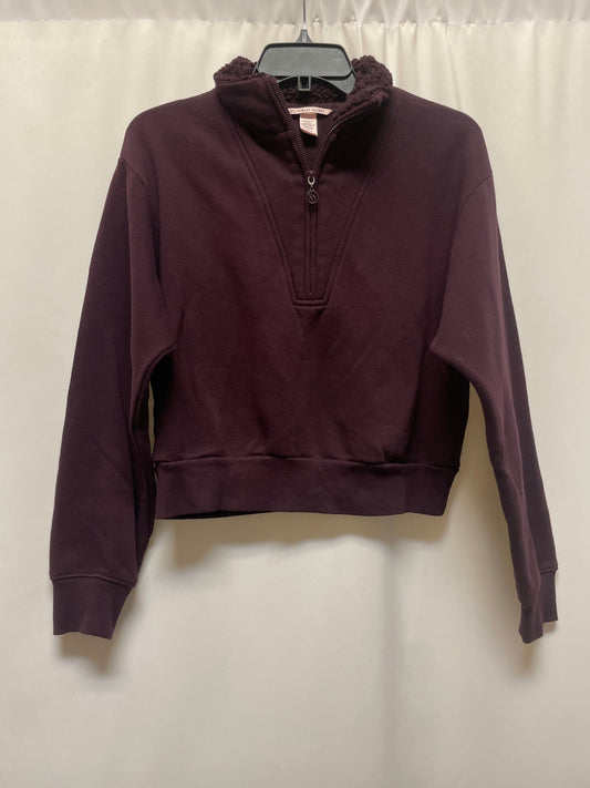 Athletic Jacket By Victorias Secret In Purple, Size: M