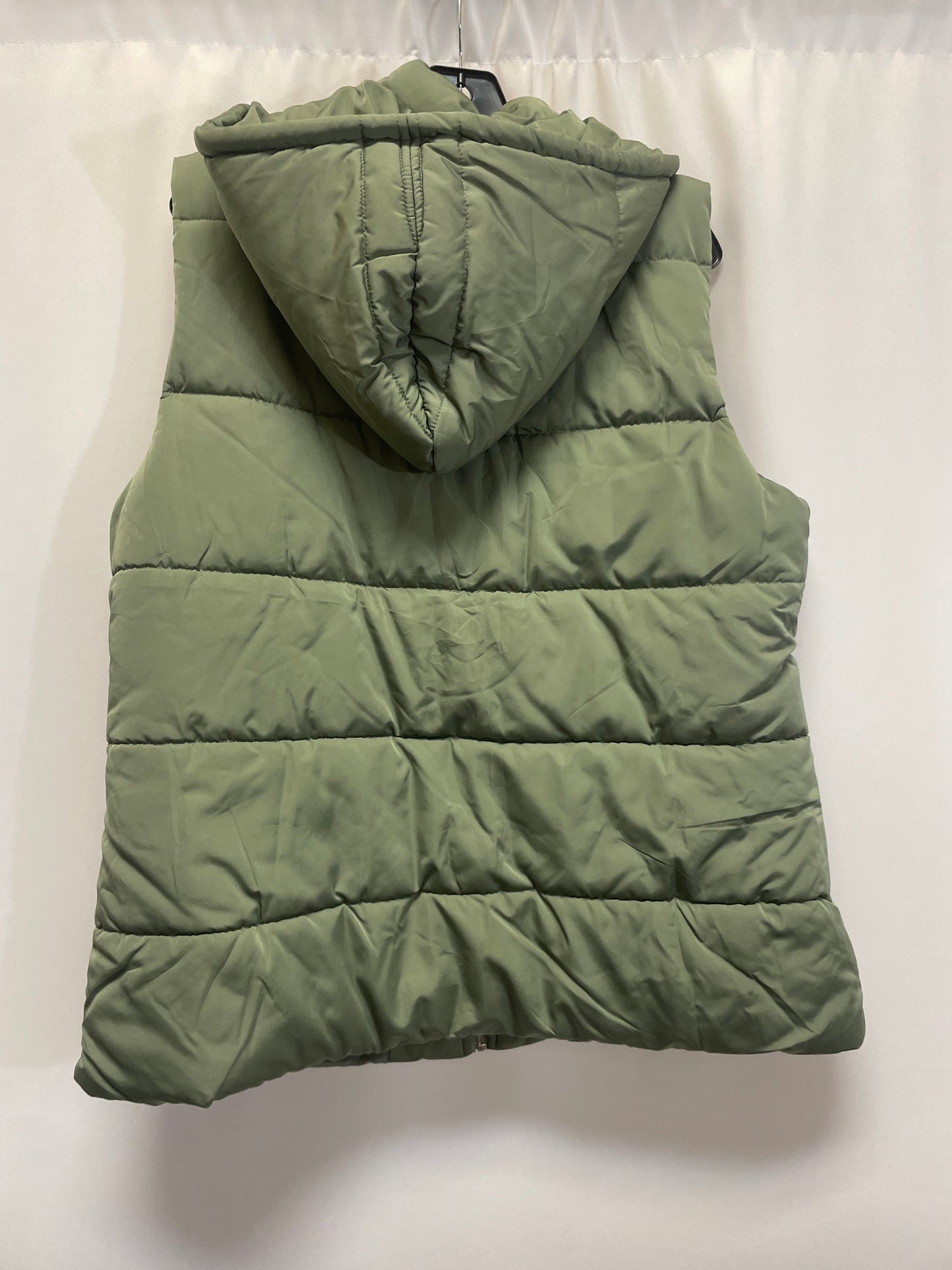 Vest Puffer & Quilted By Clothes Mentor In Green, Size: Xxl