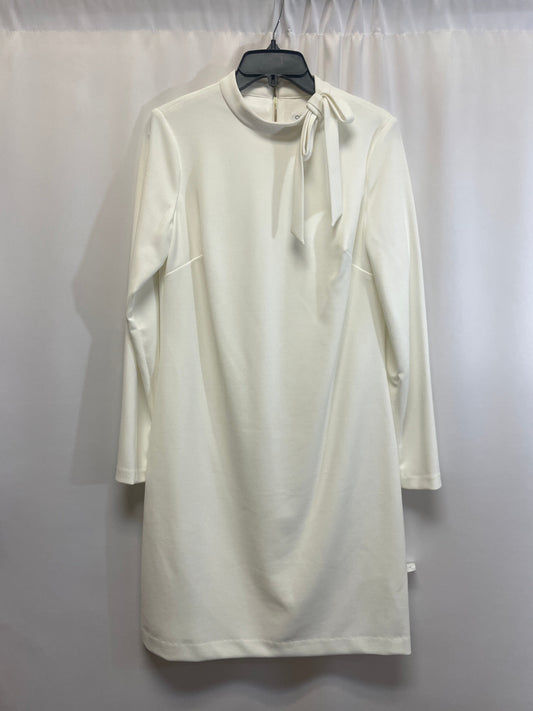 Dress Casual Maxi By Calvin Klein In White, Size: M