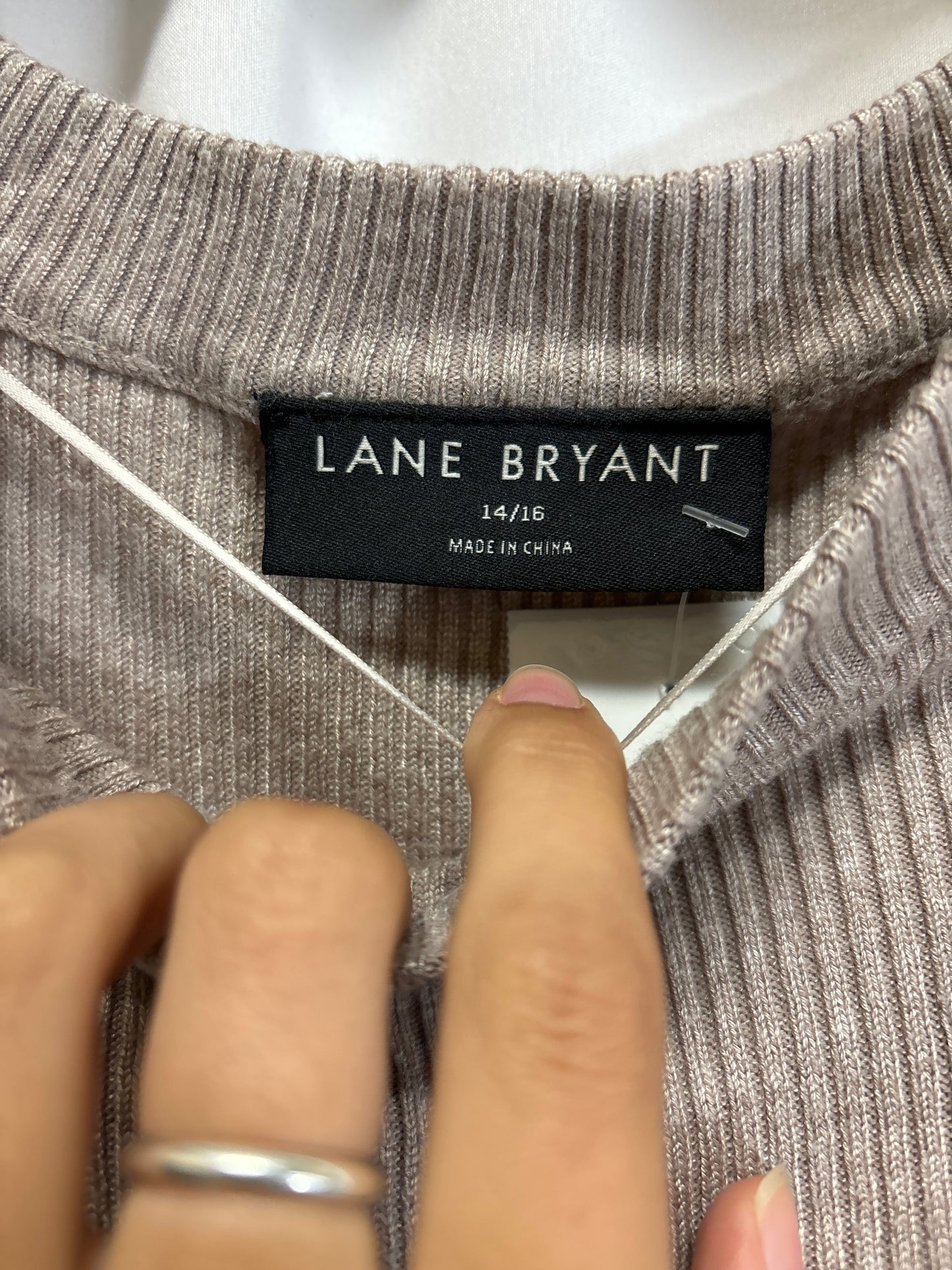 Top Long Sleeve By Lane Bryant In Purple, Size: L