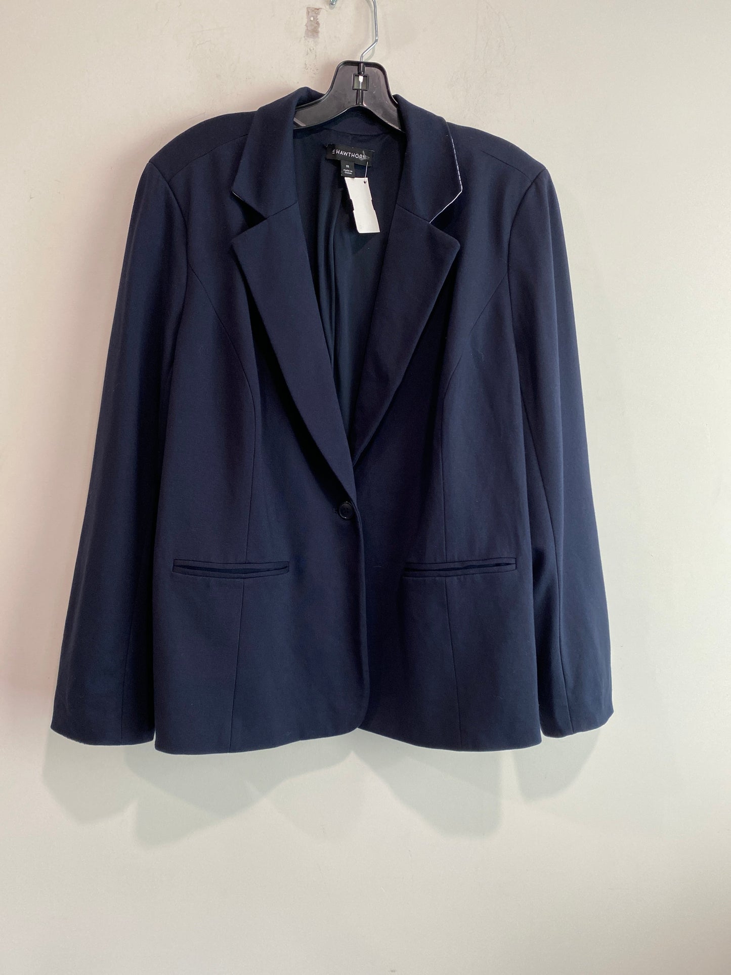 Blazer By 41 Hawthorn In Navy, Size: 2x