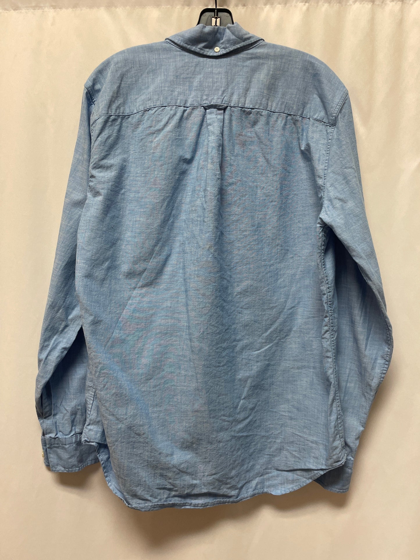 Top Long Sleeve By Gap In Blue, Size: L