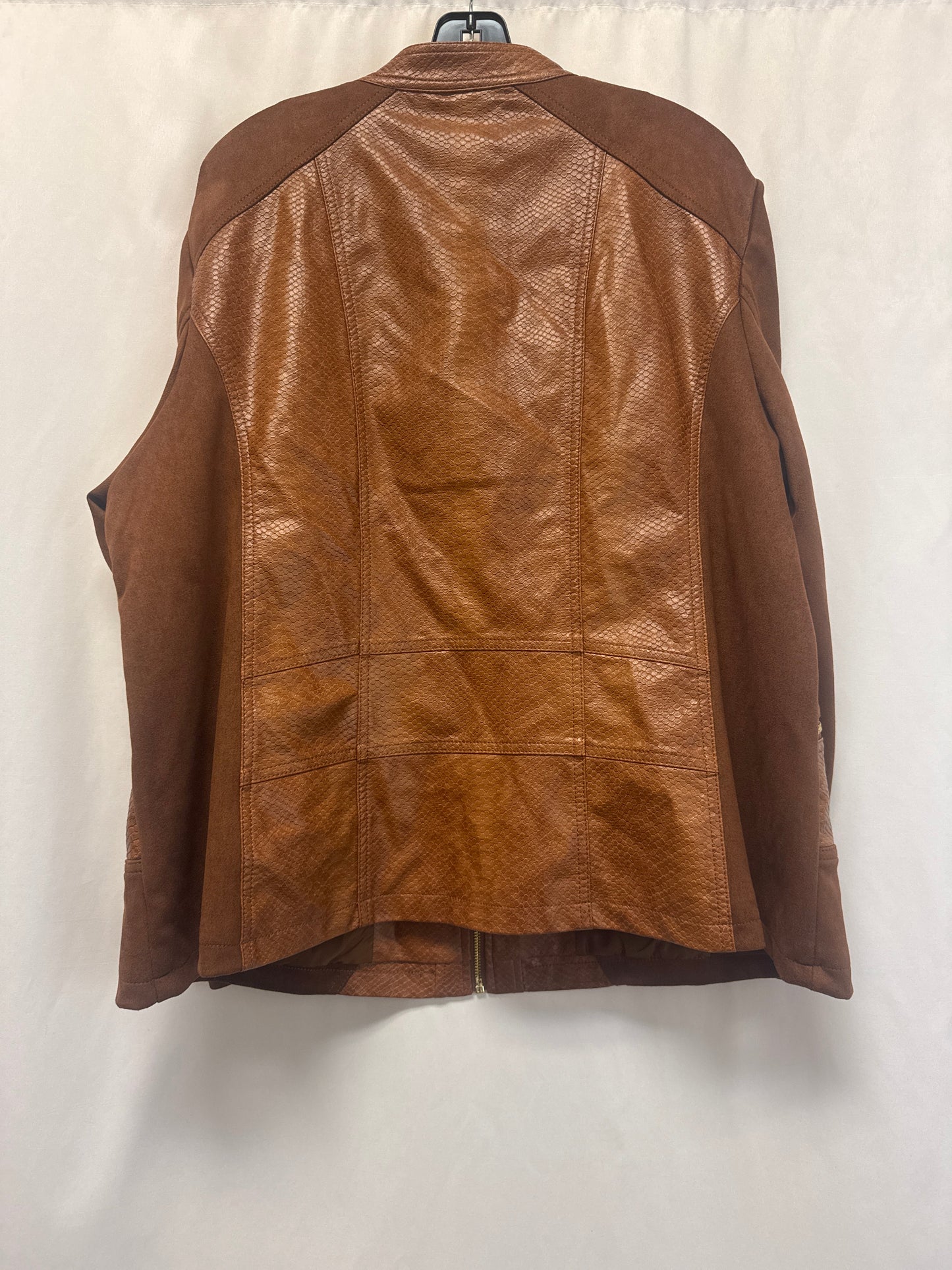 Jacket Other By Marc New York In Brown, Size: 3x