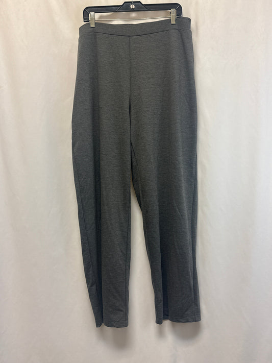 Pants Dress By Talbots In Grey, Size: 3x