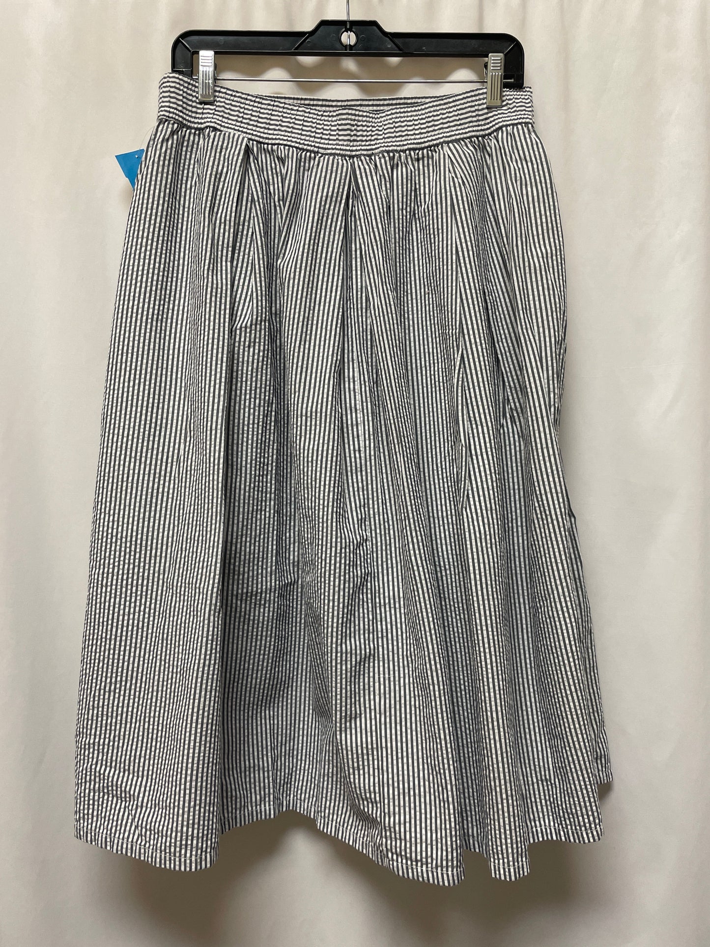 Skirt Maxi By Tommy Hilfiger In Blue & White, Size: M