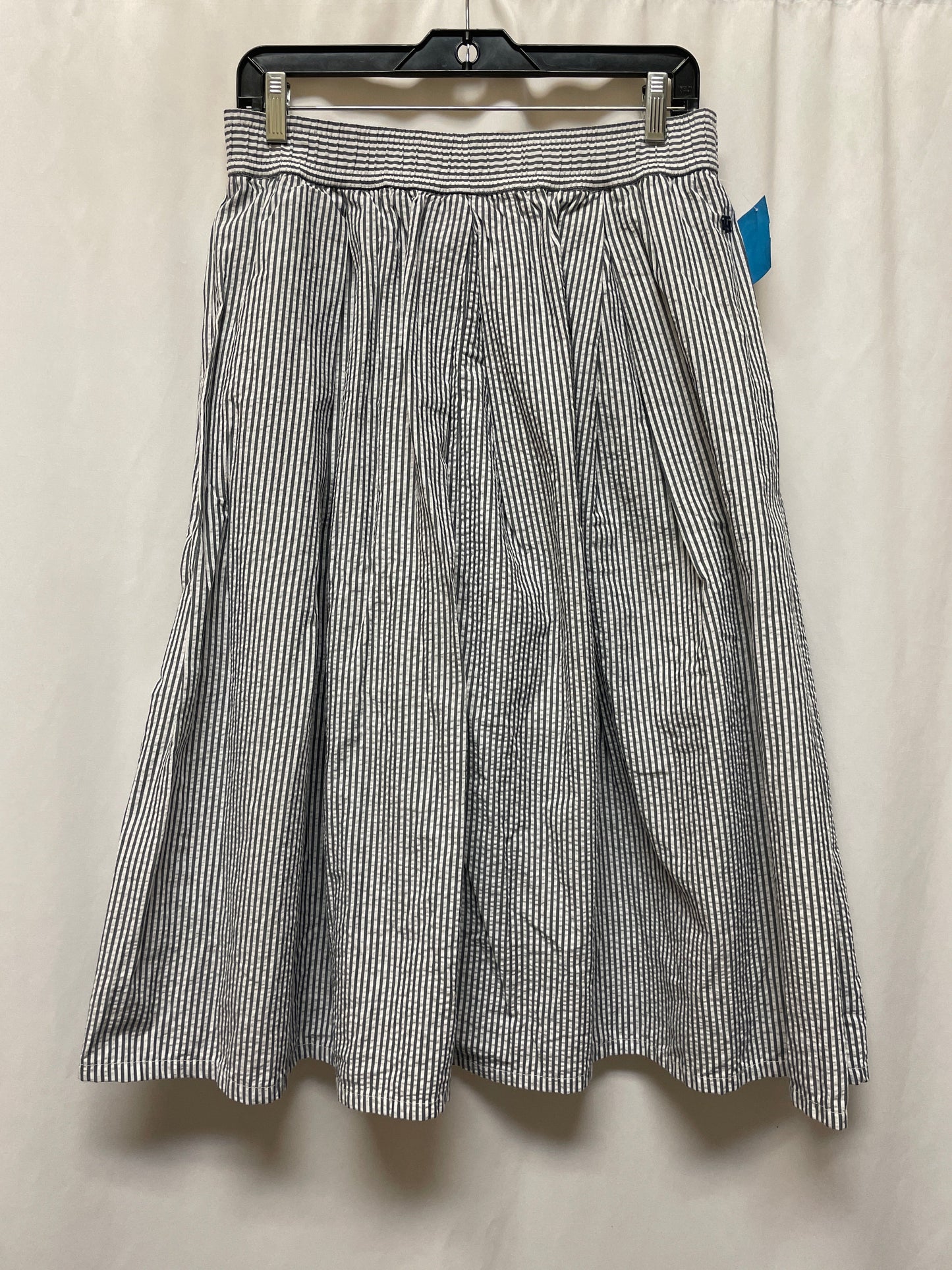 Skirt Maxi By Tommy Hilfiger In Blue & White, Size: M