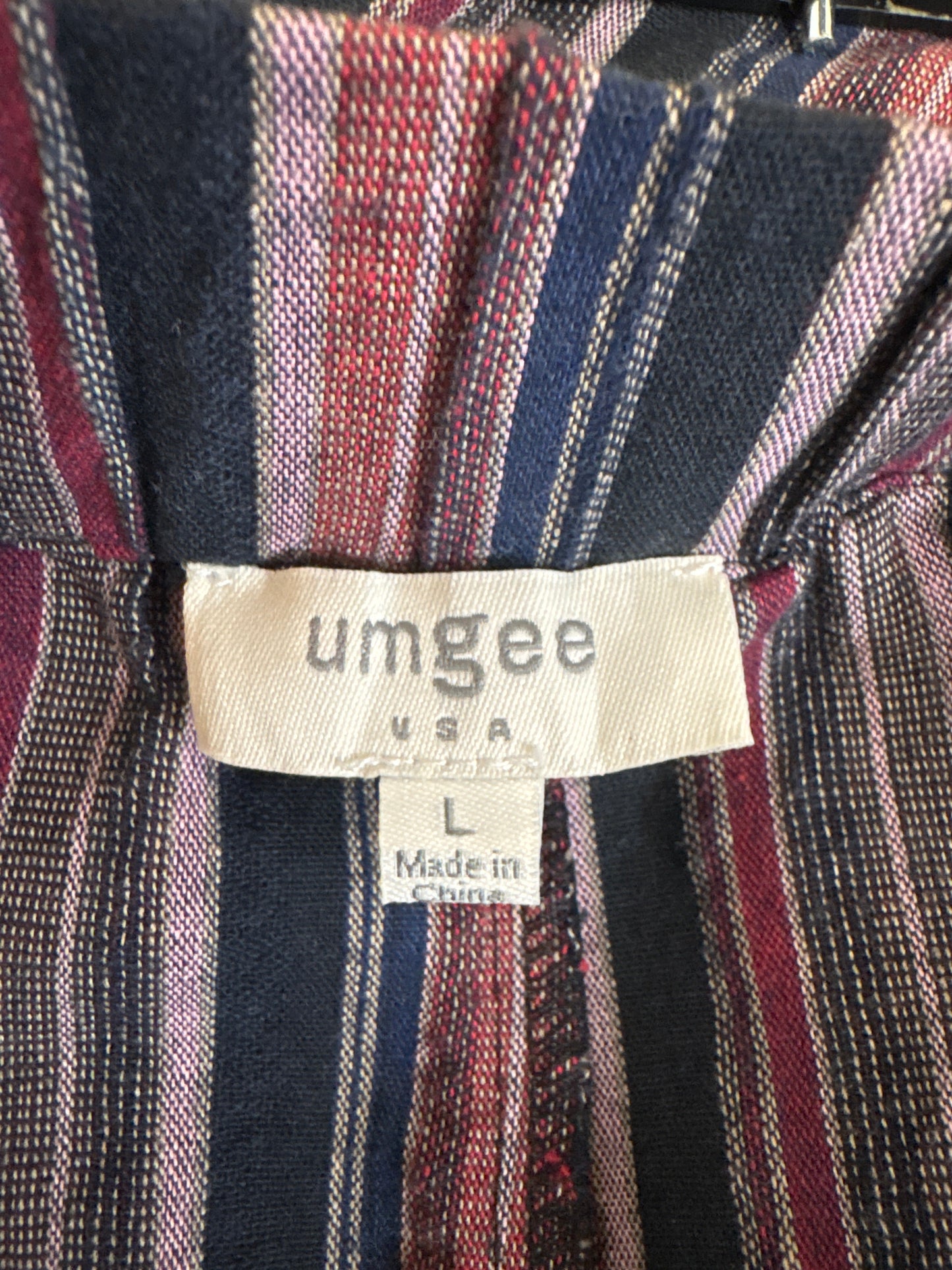 Pants Linen By Umgee In Purple, Size: L