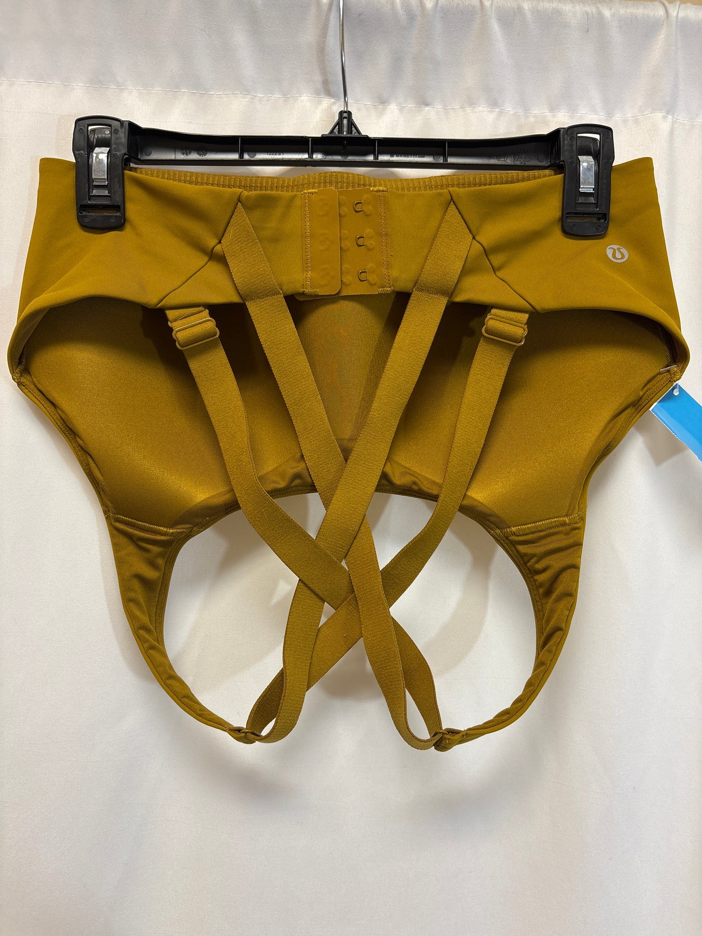 Athletic Bra By Lululemon In Yellow, Size: 36d