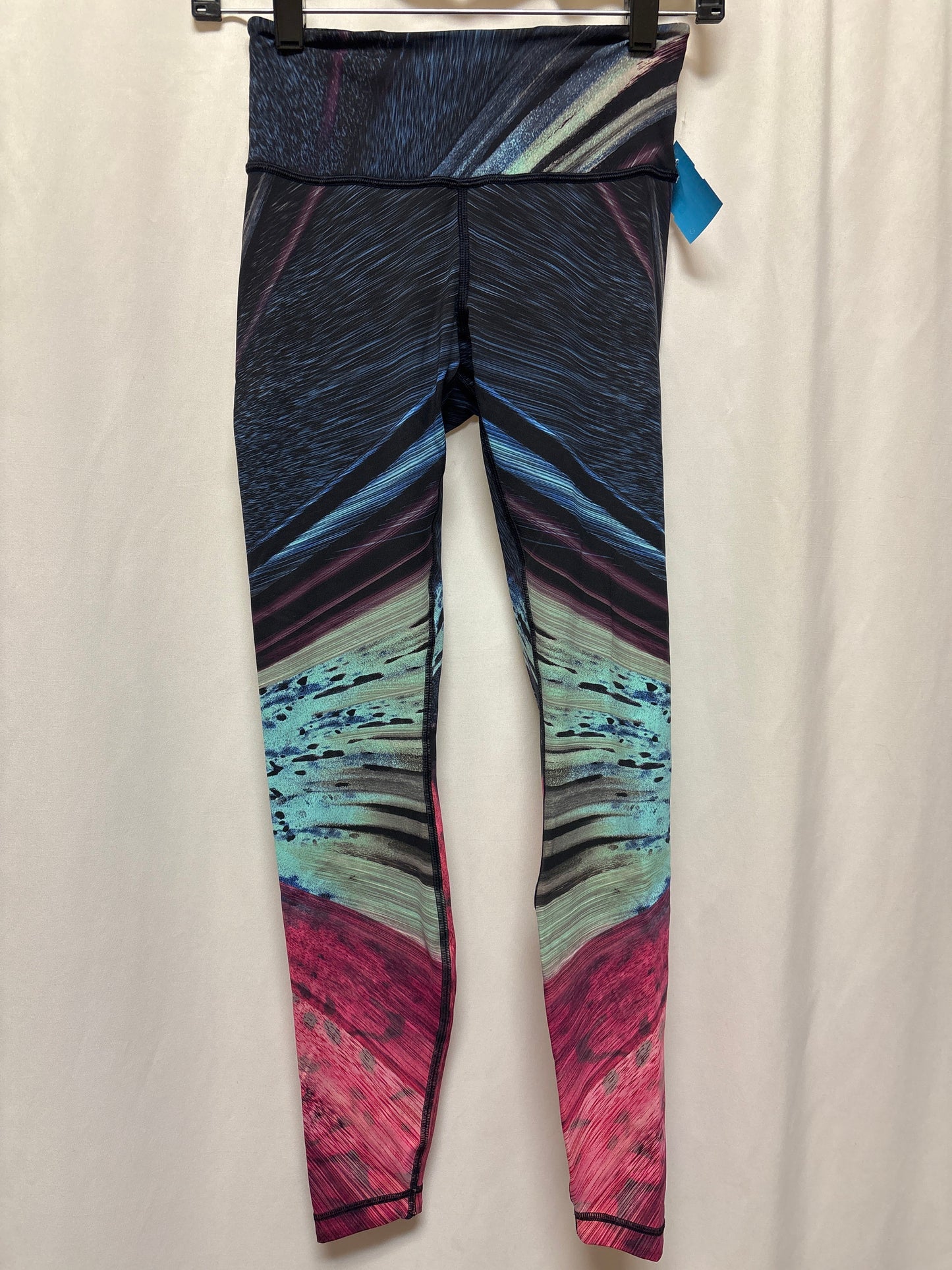 Athletic Leggings By Lululemon In Navy, Size: 4