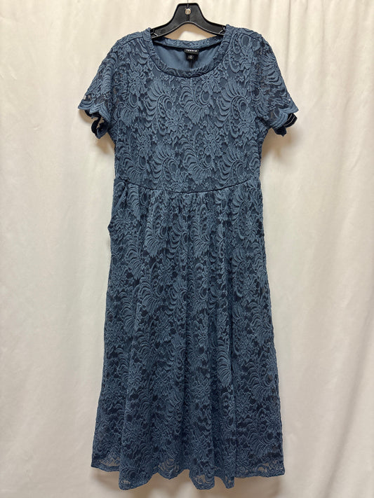 Dress Casual Maxi By Torrid In Blue, Size: 0