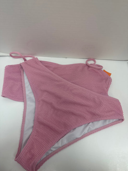 Swimsuit 2pc By Clothes Mentor In Pink, Size: Xl