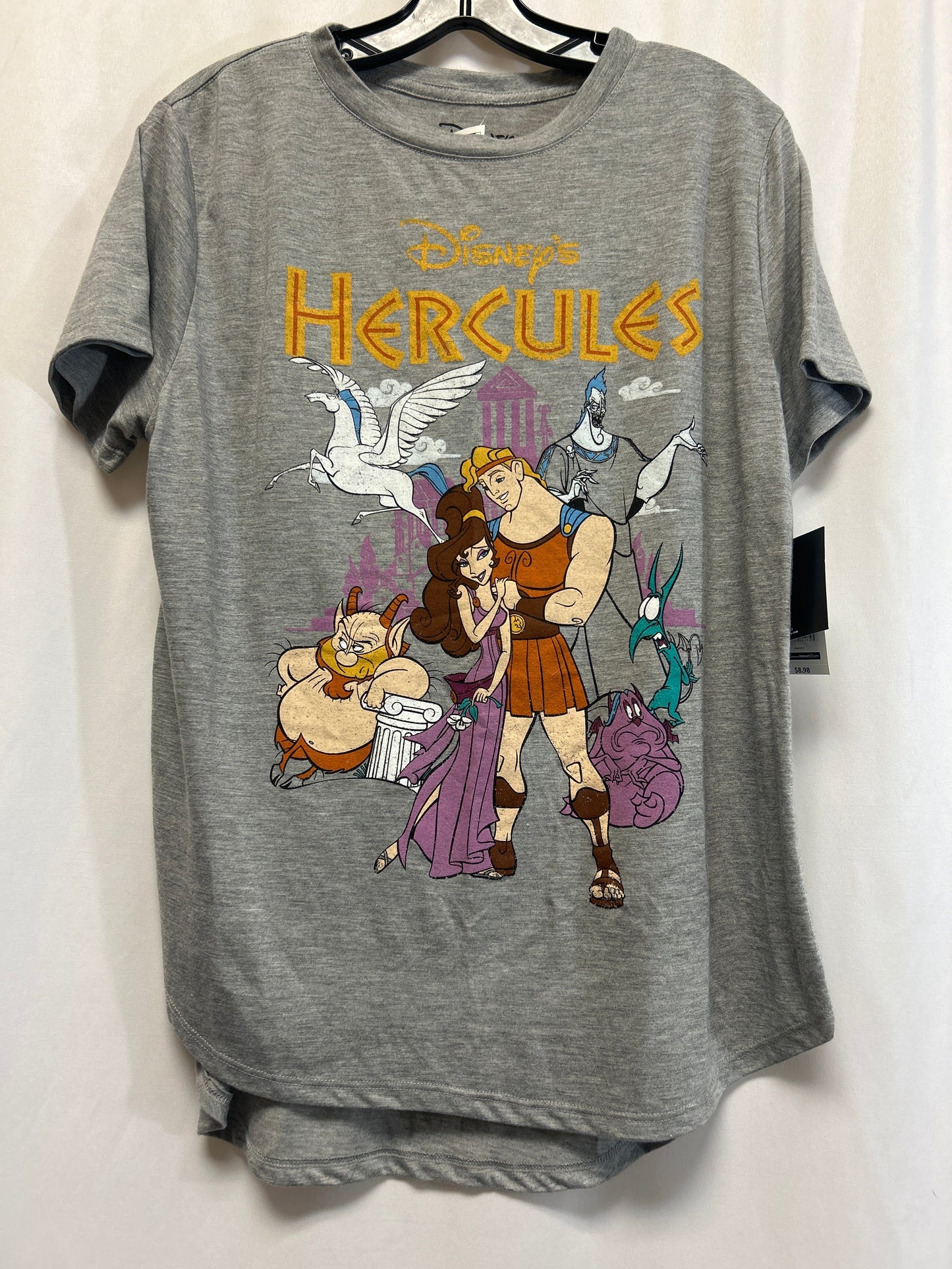 Top Short Sleeve By Disney Store In Grey, Size: Xxl