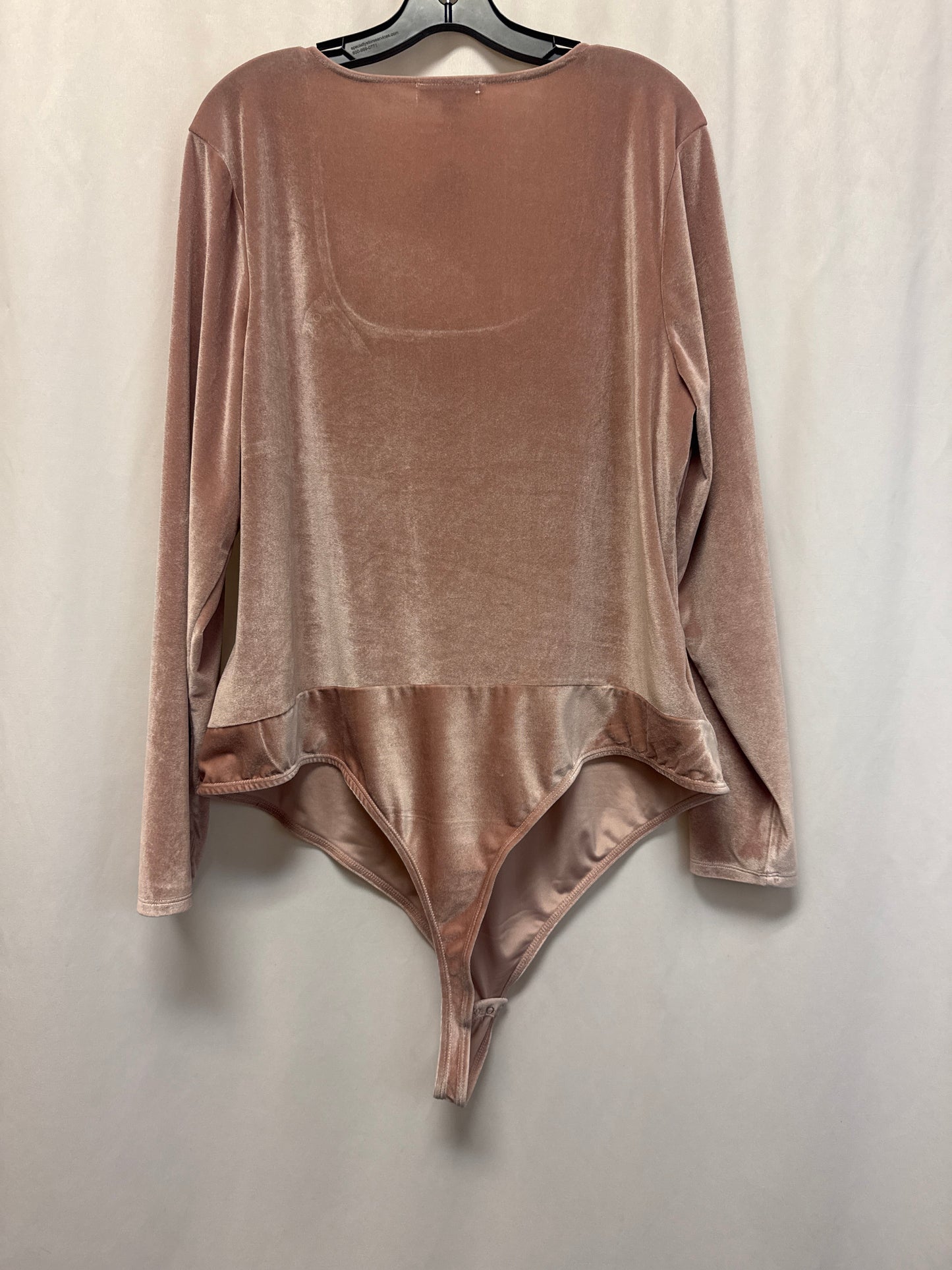 Top Long Sleeve By Sonoma In Pink, Size: 2x