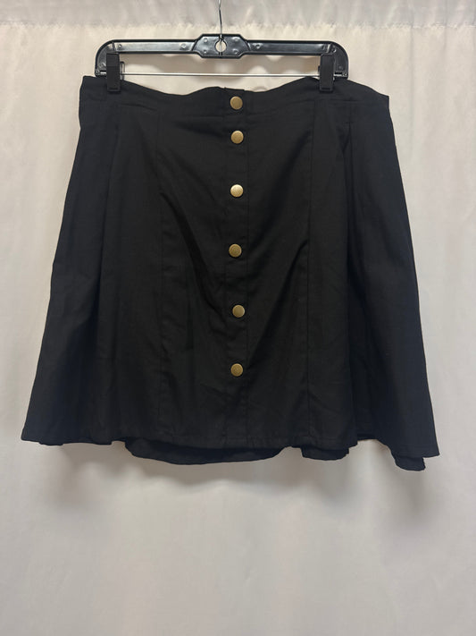 Skirt Midi By Torrid In Black, Size: 0