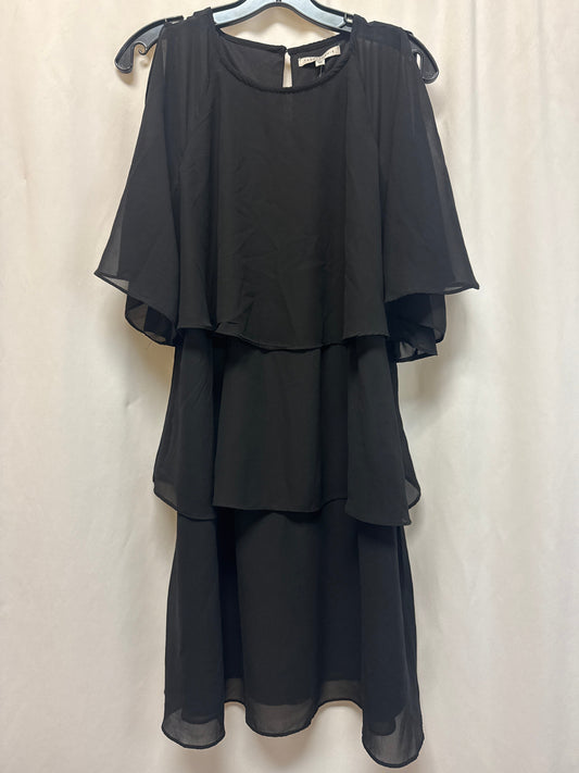 Dress Casual Midi By Clothes Mentor In Black, Size: Xl