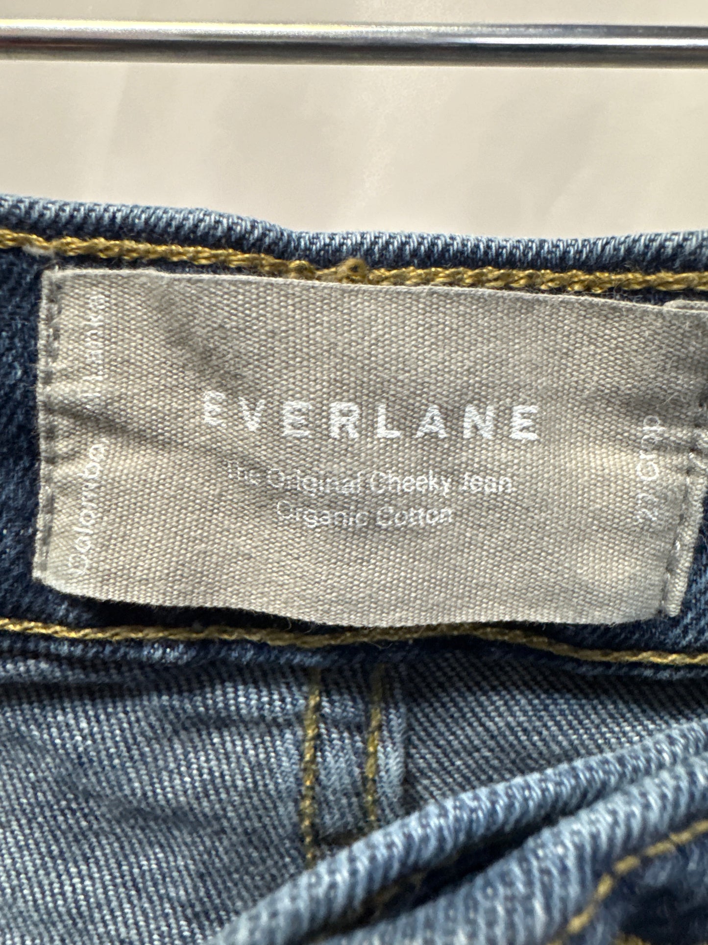 Jeans Cropped By Everlane In Blue Denim, Size: 4