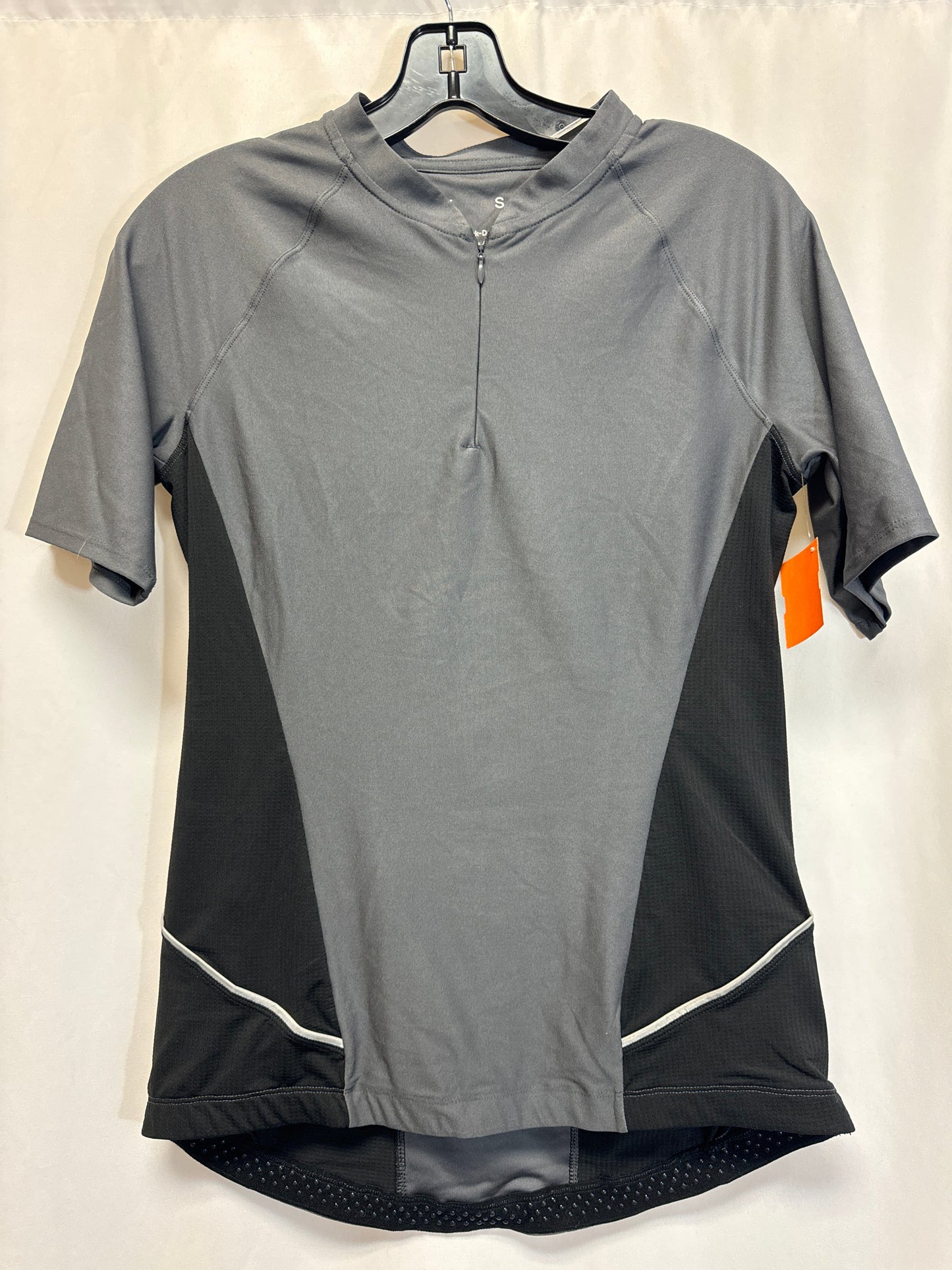 Athletic Top Short Sleeve By Xersion In Grey, Size: S