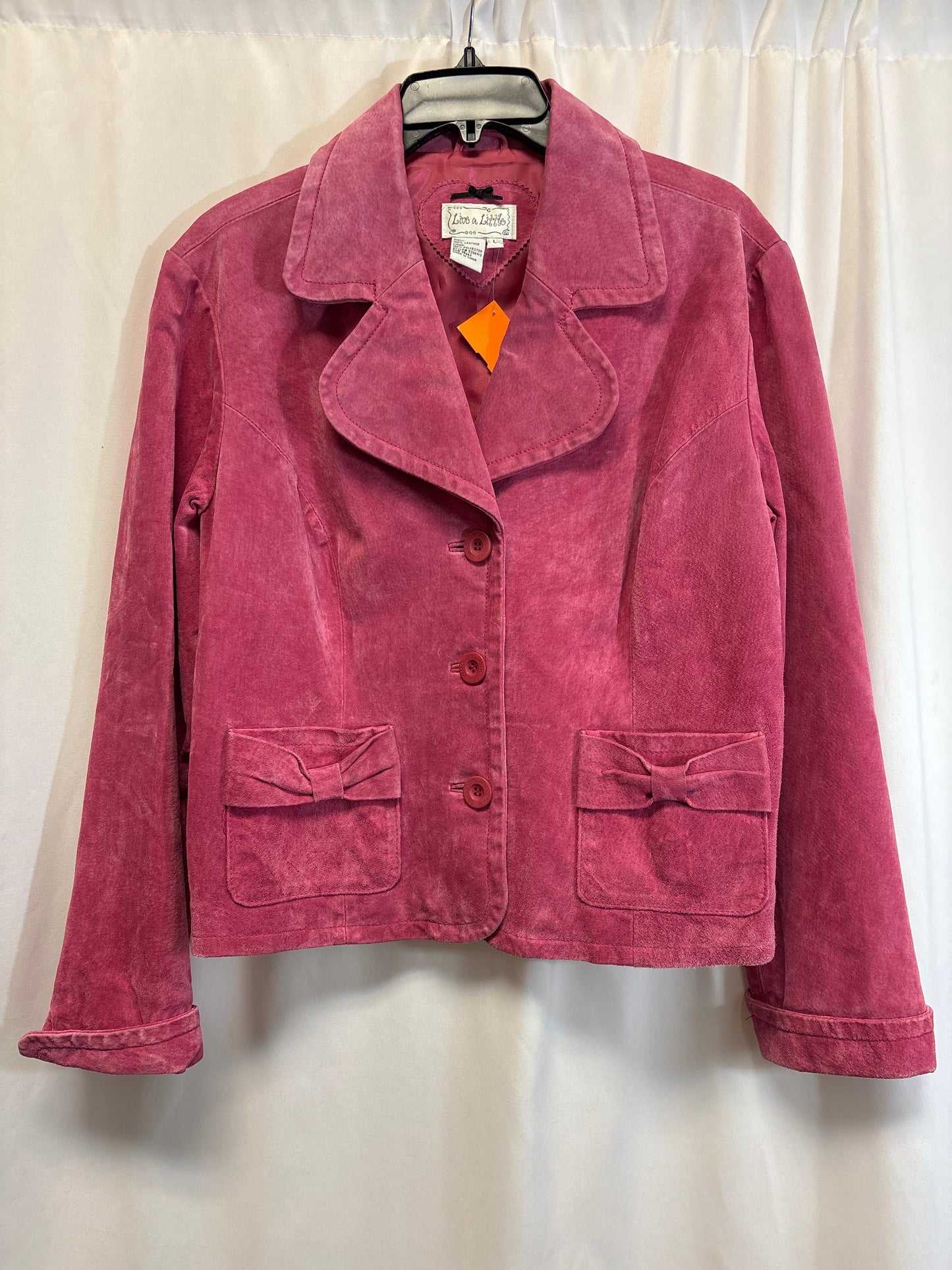 Jacket Leather By Live A Little  Size: L