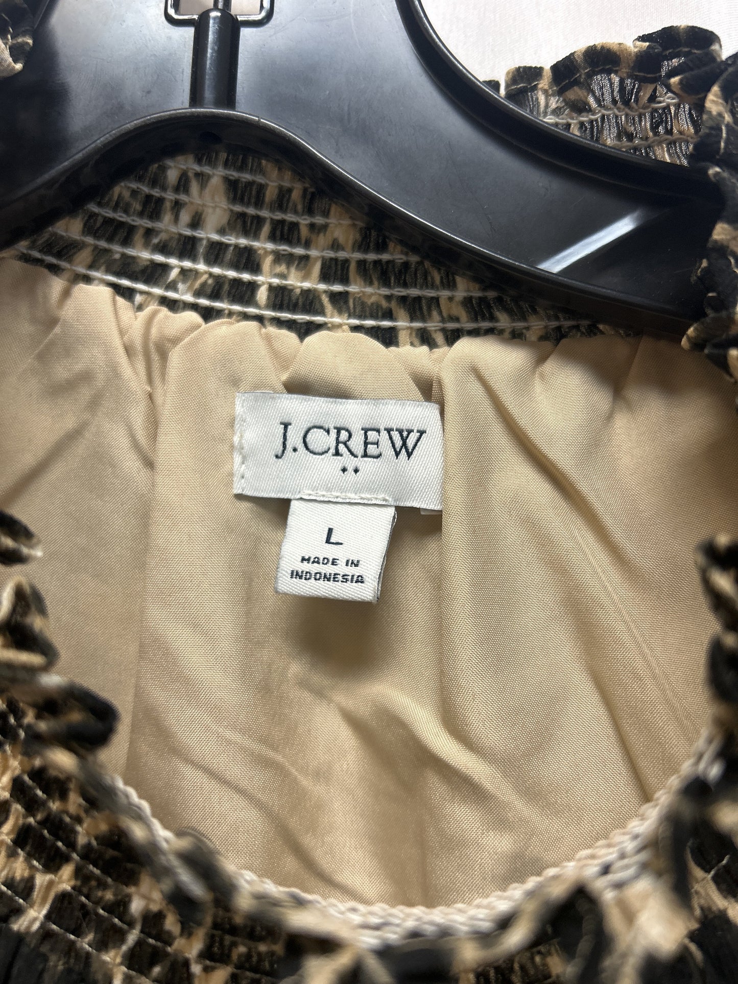 Top Long Sleeve By J. Crew  Size: L