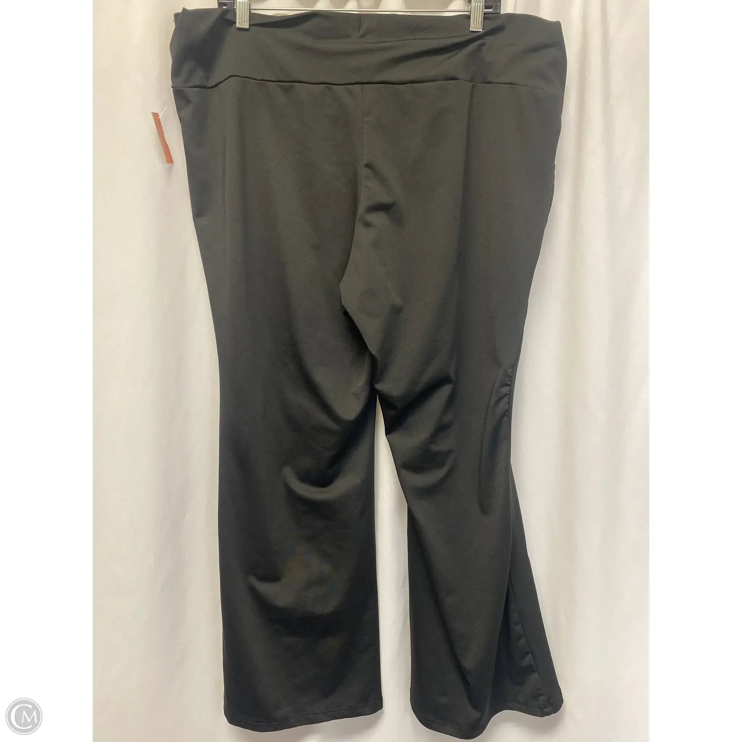 Pants Wide Leg By Shein In Black, Size: 4x