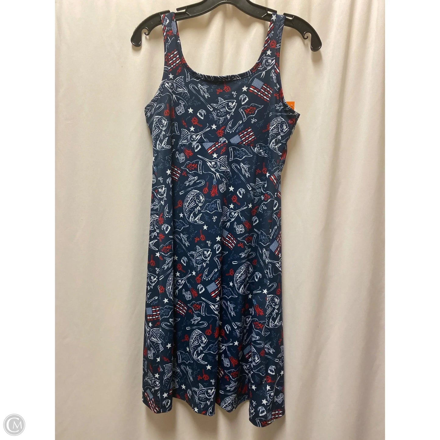 Swimwear Cover-up By Columbia In Blue & Red & White, Size: Sp