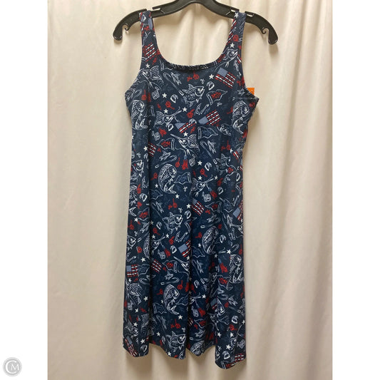 Swimwear Cover-up By Columbia In Blue & Red & White, Size: Sp