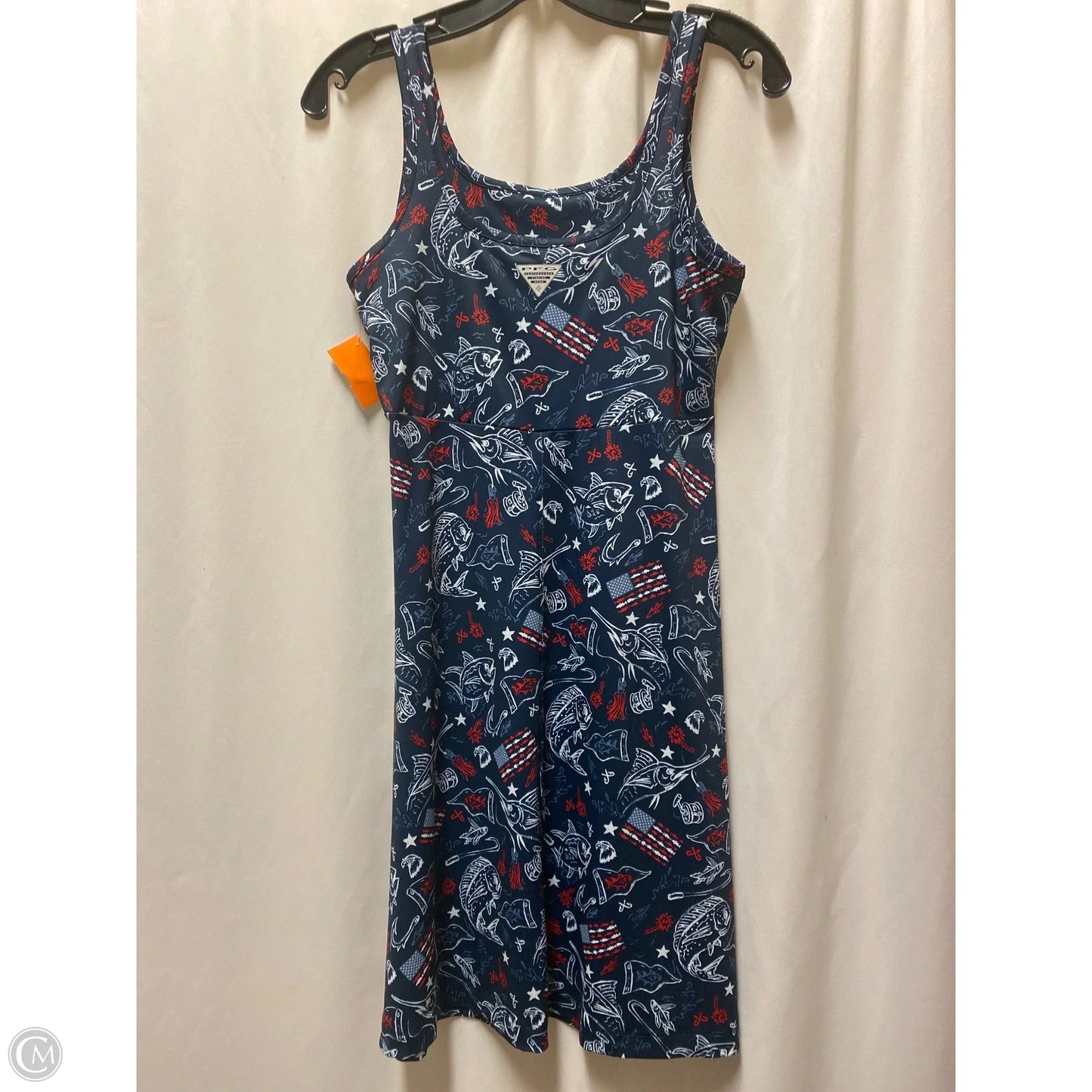 Swimwear Cover-up By Columbia In Blue & Red & White, Size: Sp