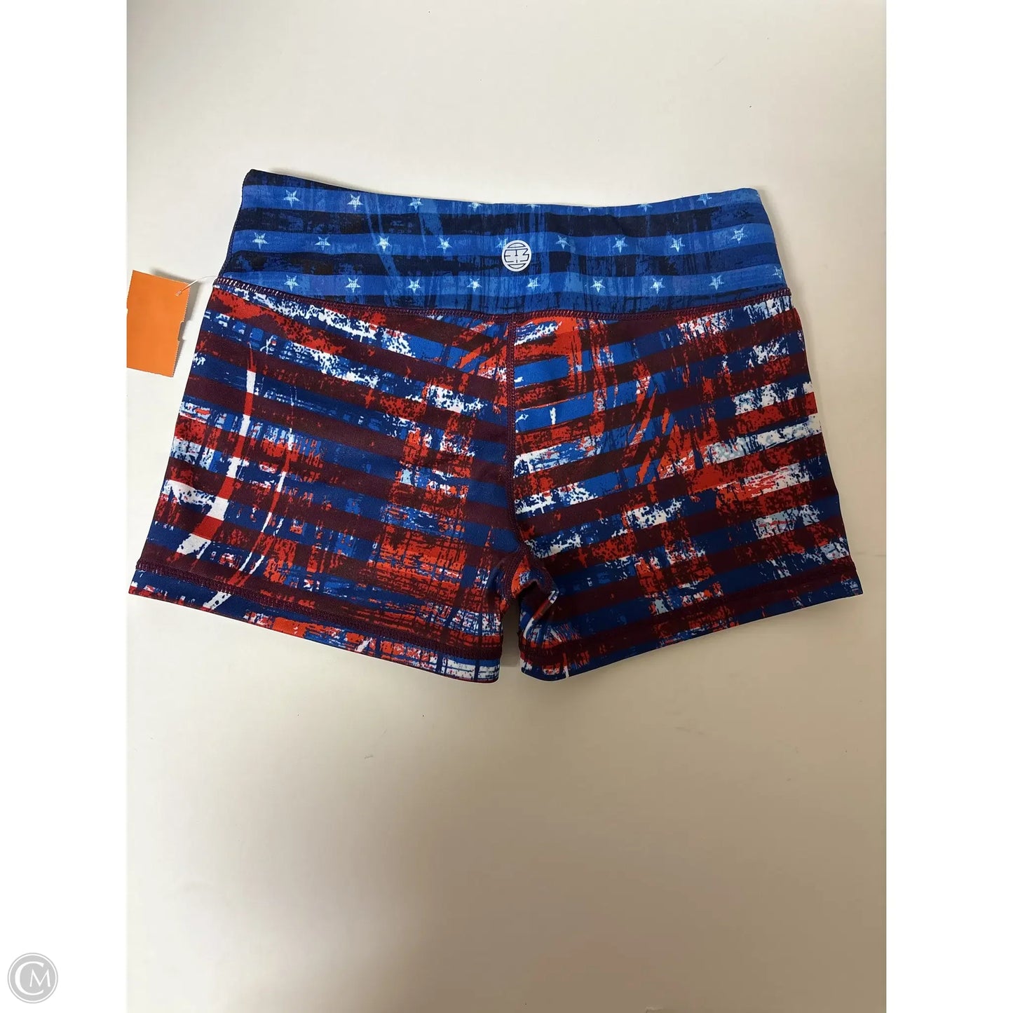 Athletic Shorts By Clothes Mentor In Blue & Red & White, Size: M