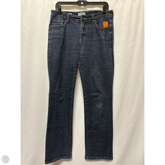 Jeans Straight By St Johns Bay In Blue Denim, Size: 8