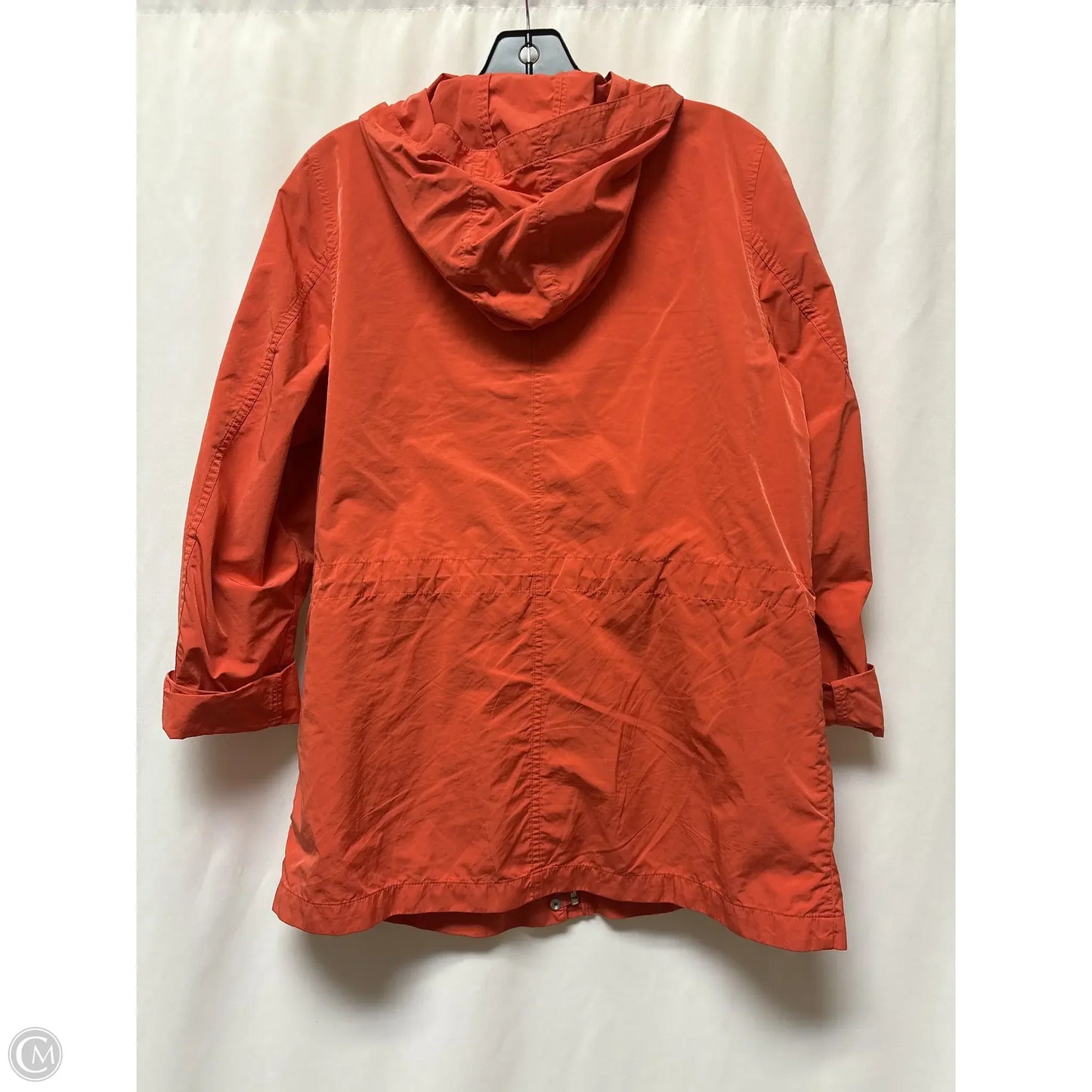 Jacket Windbreaker By J. Jill In Coral, Size: 8