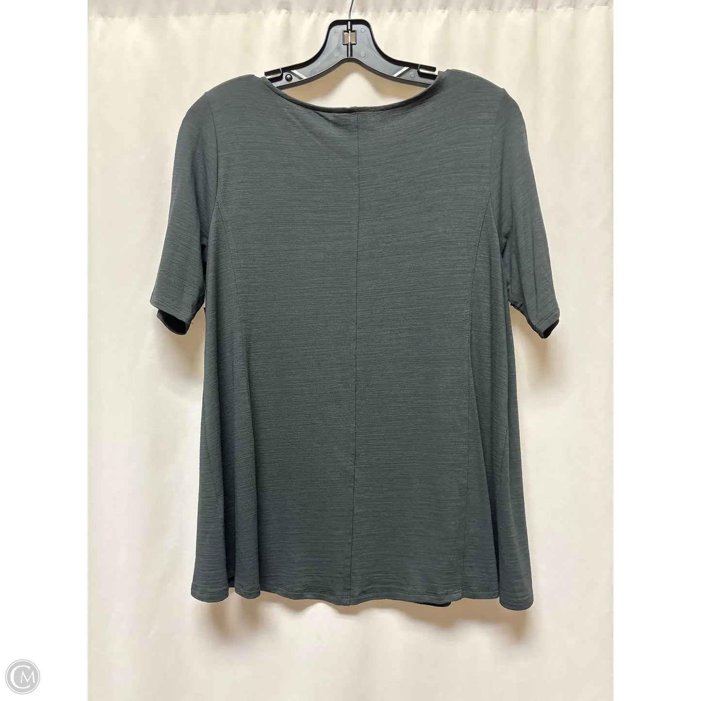 Top Short Sleeve By J. Jill In Grey, Size: S