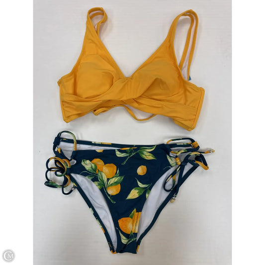 Swimsuit 2pc By Cupshe In Yellow, Size: M