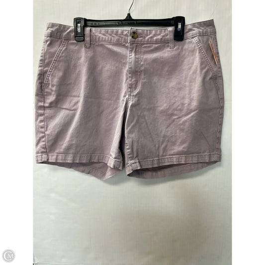 Shorts By Ana In Purple, Size: 16